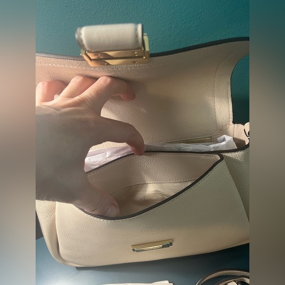 NWT Kate Spade Nouveau Pebbled Leather Flap Bag - Picture 12 of 16